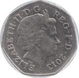 2013 CIRCULATED 50P CHRISTOPHER IRONSIDE BIRTHDAY - 50P CIRCULATED - Cambridgeshire Coins