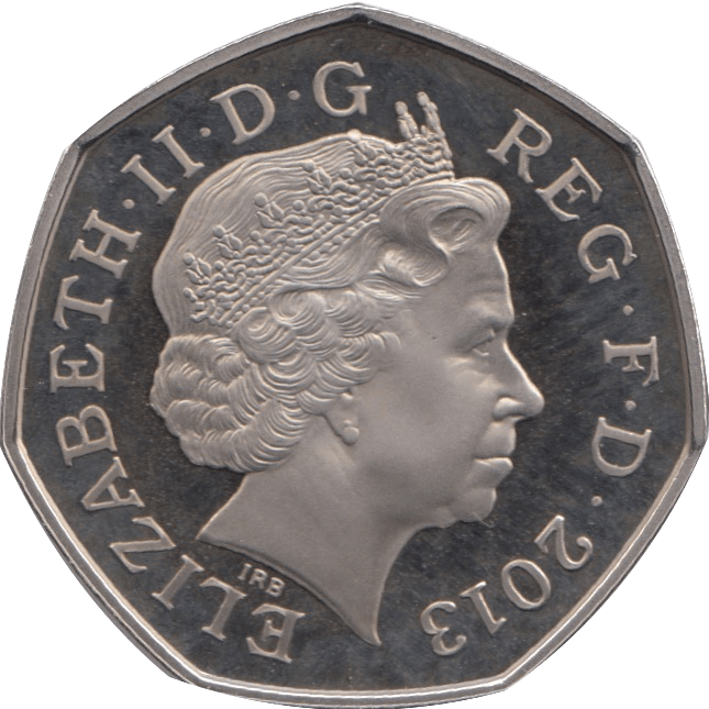 2013 FIFTY PENCE PROOF CHRISTOPHER IRONSIDE - 50p Proof - Cambridgeshire Coins