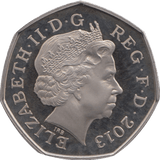 2013 FIFTY PENCE PROOF CHRISTOPHER IRONSIDE - 50p Proof - Cambridgeshire Coins