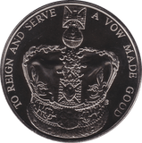 2013 FIVE POUND £5 60TH ANNIVERSARY QUEEN CORONATION BRILLIANT UNCIRCULATED BU - £5 BU - Cambridgeshire Coins