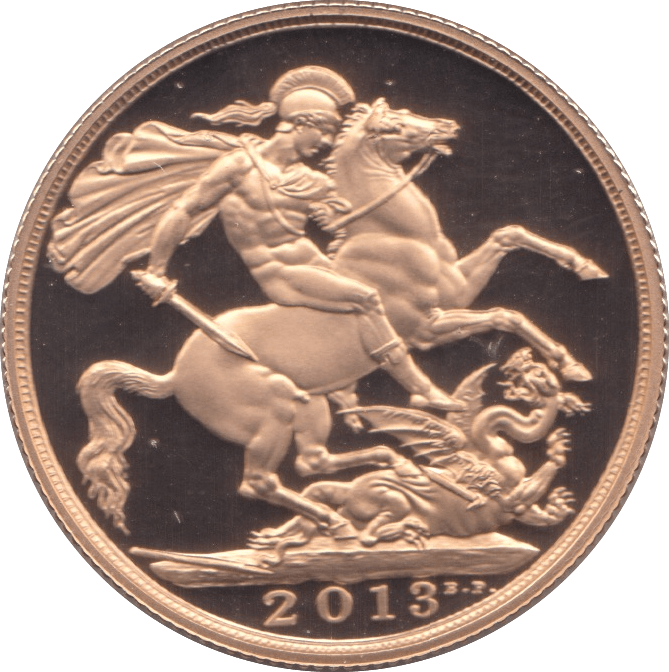 2013 GOLD DOUBLE SOVEREIGN ( PROOF ) - Double Sovereign - Cambridgeshire Coins