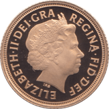2013 GOLD HALF SOVEREIGN ( PROOF ) - Half Sovereign - Cambridgeshire Coins