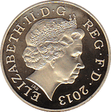 2013 ONE POUND PROOF FLORAL WALES - £1 Proof - Cambridgeshire Coins