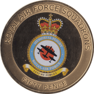 2013 PROOF ROYAL AIR FORCE FIFTY PENCE COIN GUERNSEY - WORLD COINS - Cambridgeshire Coins