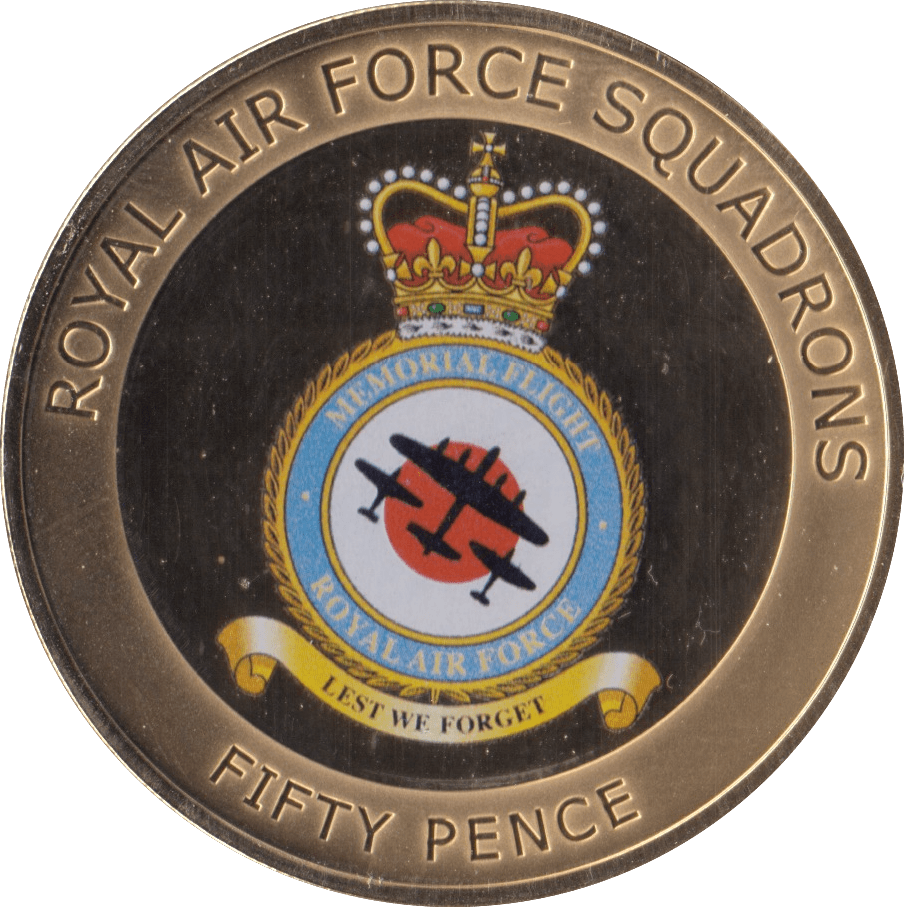 2013 PROOF ROYAL AIR FORCE FIFTY PENCE COIN GUERNSEY - WORLD COINS - Cambridgeshire Coins