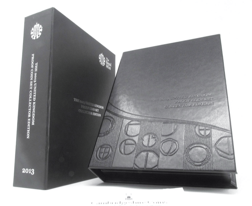 2013 ROYAL MINT COLLECTORS PROOF SET - Proof Set Black - Cambridgeshire Coins