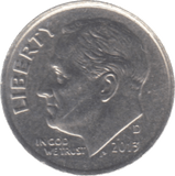 2013 USA ONE DIME - WORLD COINS - Cambridgeshire Coins