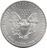 2014 AMERICAN EAGLE SILVER DOLLAR USA - SILVER WORLD COINS - Cambridgeshire Coins