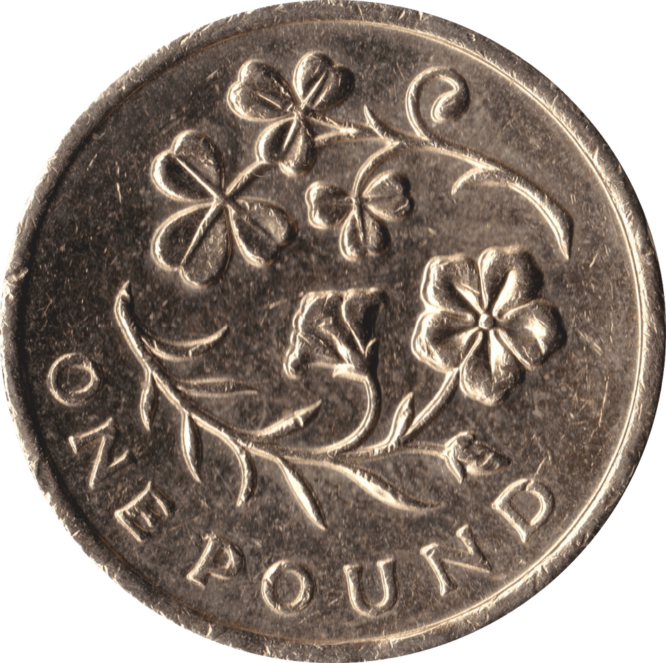 2014 CIRCULATED £1 Floral Clover - £1 CIRCULATED - Cambridgeshire Coins