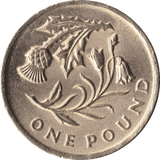 2014 CIRCULATED £1 Floral Thistle - £1 CIRCULATED - Cambridgeshire Coins