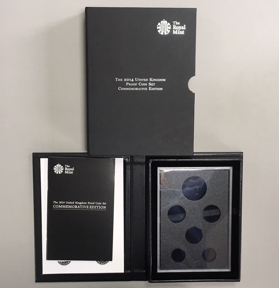 2014 Commemorative Coin Proof Year Set BOX ONLY - 2012 - 2019 Coin Proof Year Set BOXES ONLY - Cambridgeshire Coins