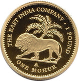 2014 GOLD ONE MOHUR 1 PROOF POUND EAST INDIA COMPANY - Gold World Coins - Cambridgeshire Coins
