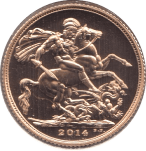 2014 GOLD SOVEREIGN ( BU ) - Sovereign - Cambridgeshire Coins