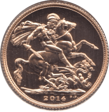 2014 GOLD SOVEREIGN ( BU ) - Sovereign - Cambridgeshire Coins