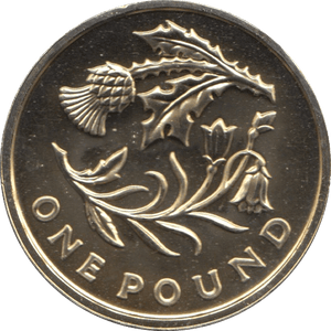 2014 ONE POUND £1 SCOTLAND BRILLIANT UNCIRCULATED BU - £1 BU - Cambridgeshire Coins