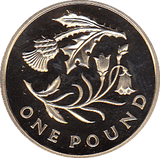 2014 ONE POUND PROOF FLORAL SCOTLAND - £1 Proof - Cambridgeshire Coins