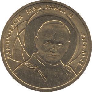 2014 POLAND 2 ZLOTY - WORLD COINS - Cambridgeshire Coins