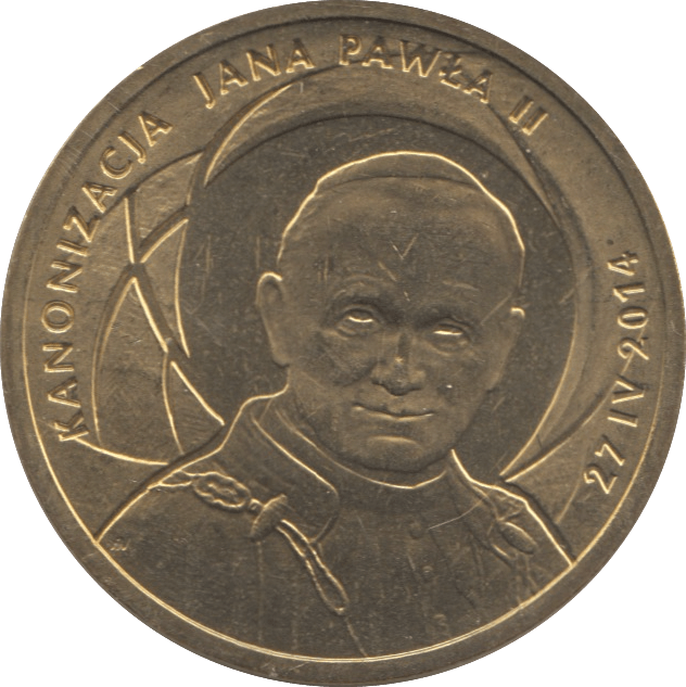 2014 POLAND 2 ZLOTY - WORLD COINS - Cambridgeshire Coins