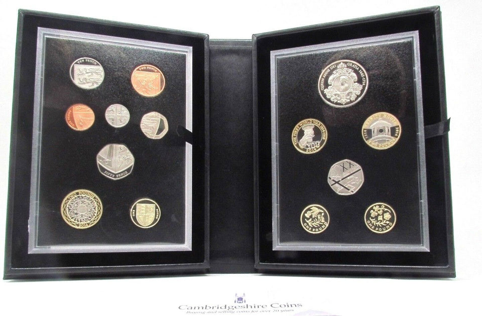2014 ROYAL MINT COLLECTORS PROOF SET - Proof Set Black - Cambridgeshire Coins