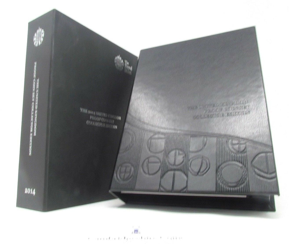 2014 ROYAL MINT COLLECTORS PROOF SET - Proof Set Black - Cambridgeshire Coins