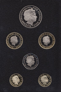 2014 ROYAL MINT COMMEMORATIVE PROOF SET - PROOF SET black - Cambridgeshire Coins