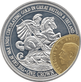 2014 SILVER PROOF ONE CROWN TRISTAN DE CUNHA 925 SILVER REF 26 - SILVER PROOF COMMEMORATIVE - Cambridgeshire Coins