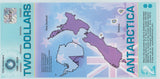 2014 TWO DOLLARS ANTARCTICA REF 514 - World Banknotes - Cambridgeshire Coins