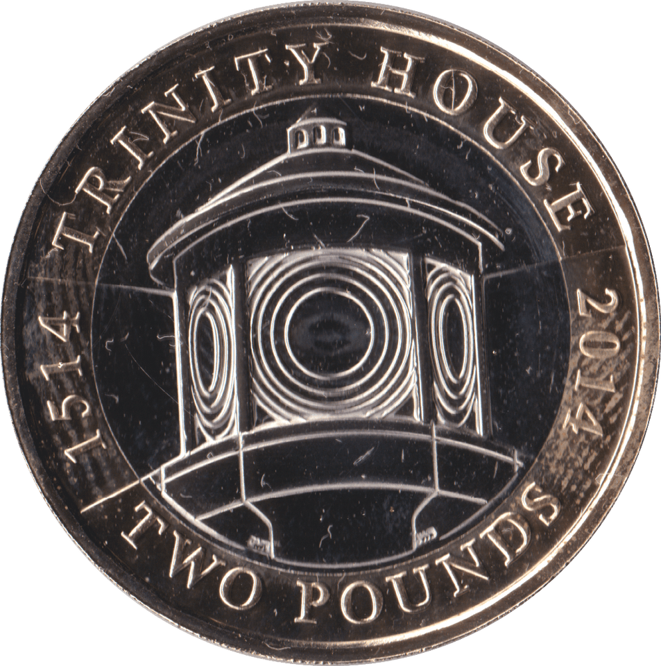 2014 TWO POUND £2 TRINITY HOUSE BRILLIANT UNCIRCULATED BU - £2 BU - Cambridgeshire Coins