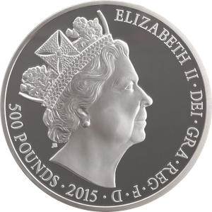 2015 1 KILO SILVER PROOF £500 LONGEST REIGNING MONARCH QE II (NGC) PF 69 ULTRA CAMEO - NGC CERTIFIED COINS - Cambridgeshire Coins