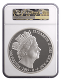 2015 1 KILO SILVER PROOF £500 LONGEST REIGNING MONARCH QE II (NGC) PF 69 ULTRA CAMEO - NGC CERTIFIED COINS - Cambridgeshire Coins