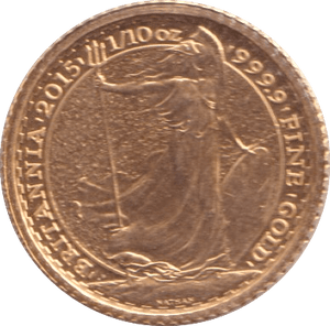 2015 £10 GOLD PROOF BRITANNIA 1/10TH OUNCE - GOLD BRITANNIAS - Cambridgeshire Coins