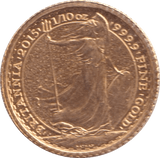 2015 £10 GOLD PROOF BRITANNIA 1/10TH OUNCE - GOLD BRITANNIAS - Cambridgeshire Coins