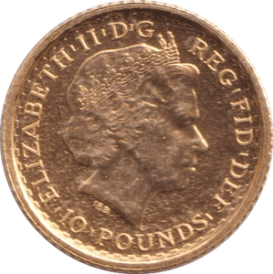 2015 £10 GOLD PROOF BRITANNIA 1/10TH OUNCE - GOLD BRITANNIAS - Cambridgeshire Coins