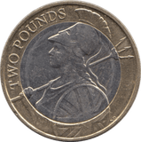 2015 £2 CIRCULATED DEFINITIVE BRITANNIA - £2 CIRCULATED - Cambridgeshire Coins