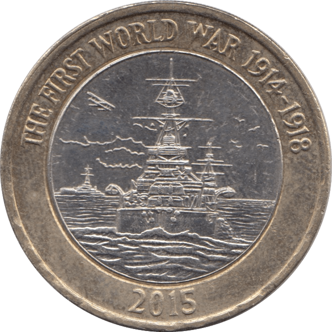 2015 £2 CIRCULATED FIRST WORLD WAR - £2 CIRCULATED - Cambridgeshire Coins
