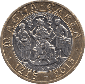 2015 £2 CIRCULATED MAGNA CARTA - £2 CIRCULATED - Cambridgeshire Coins
