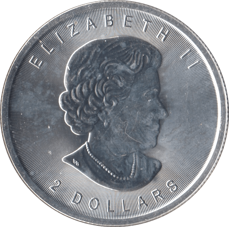 2015 CANADA 1/2 OZ SILVER TWO DOLLARS REF 1 - SILVER WORLD COINS - Cambridgeshire Coins