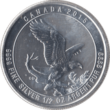2015 CANADA 1/2 OZ SILVER TWO DOLLARS REF 1 - SILVER WORLD COINS - Cambridgeshire Coins