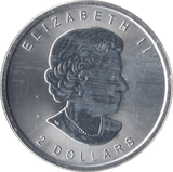 2015 CANADA 1/2 OZ SILVER TWO DOLLARS - SILVER WORLD COINS - Cambridgeshire Coins
