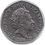 2015 CIRCULATED 50P BATTLE OF BRITAIN - 50P CIRCULATED - Cambridgeshire Coins