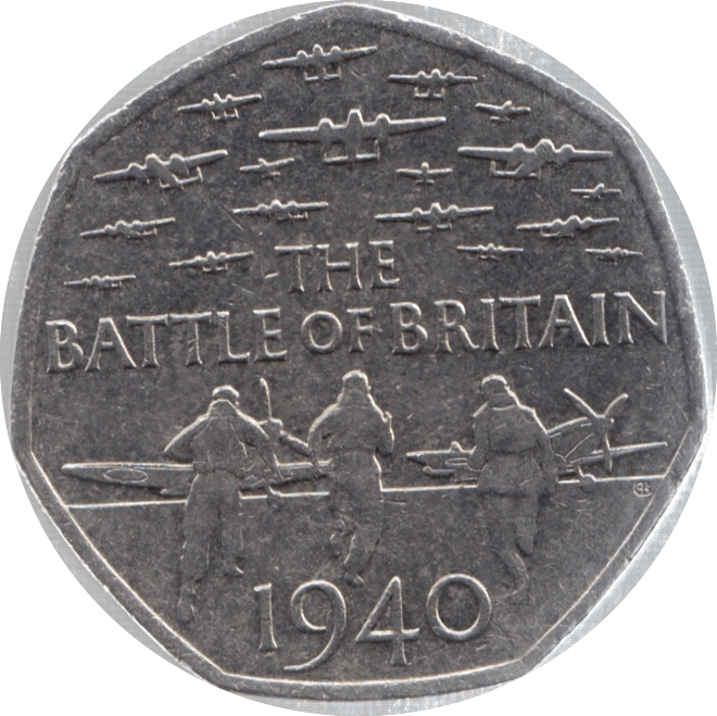 2015 CIRCULATED 50P BATTLE OF BRITAIN - 50P CIRCULATED - Cambridgeshire Coins