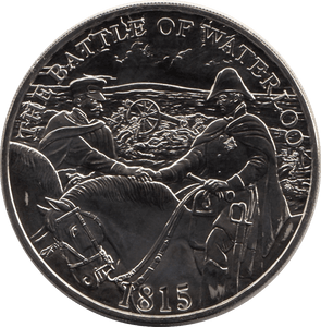 2015 FIVE POUND £5 BATTLE OF WATERLOO BRILLIANT UNCIRCULATED BU - £5 BU - Cambridgeshire Coins