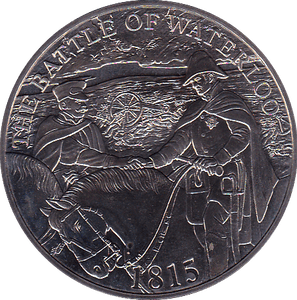 2015 FIVE POUND £5 PROOF COIN BATTLE OF WATERLOO - £5 Proof - Cambridgeshire Coins
