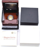 2015 Gold Proof £2 800th Anniversary Magna Carta Coin Box COA Limited to 400 - Gold Proof £2 - Cambridgeshire Coins