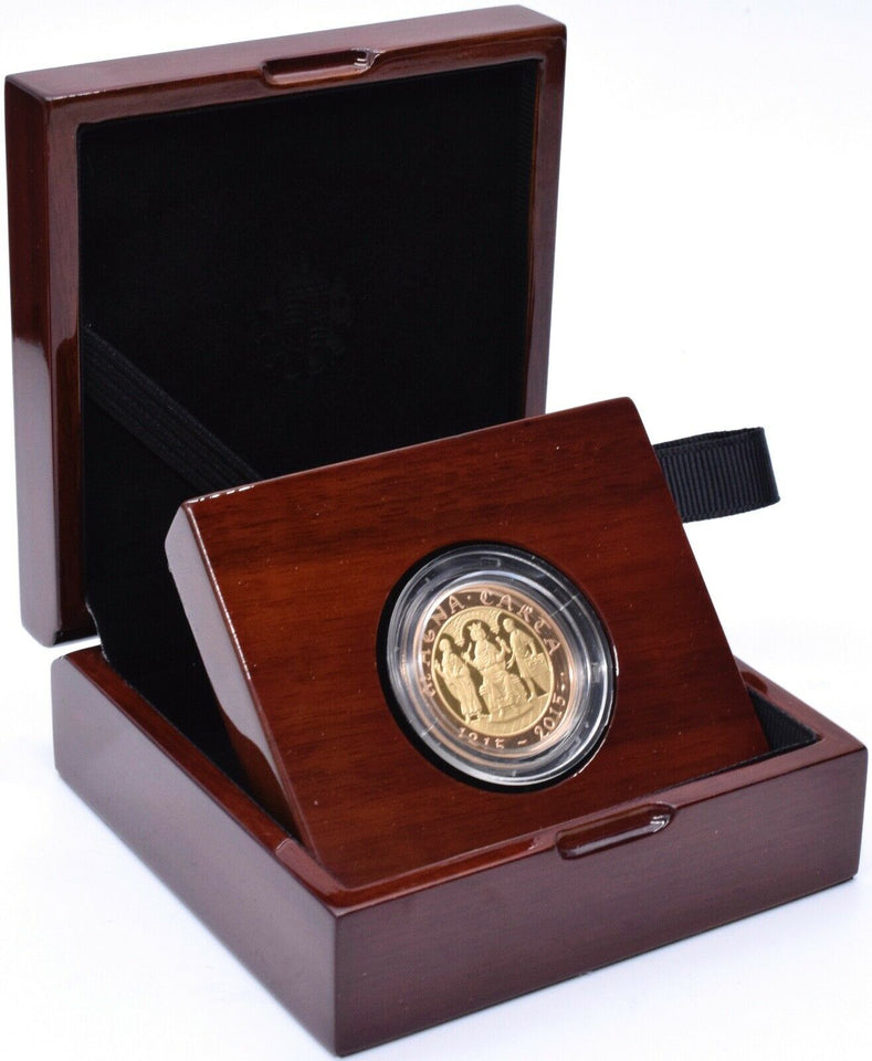 2015 Gold Proof £2 800th Anniversary Magna Carta Coin Box COA Limited to 400 - Gold Proof £2 - Cambridgeshire Coins