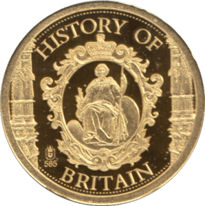 2015 GOLD PROOF HISTORY DE FRANCE WITH COA REF 12 - GOLD COMMEMORATIVE - Cambridgeshire Coins
