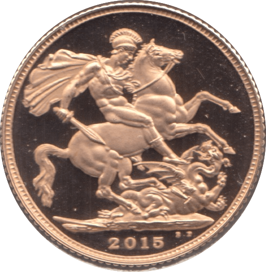 2015 GOLD SOVEREIGN 5TH PORTRAIT ( PROOF ) - Sovereign - Cambridgeshire Coins