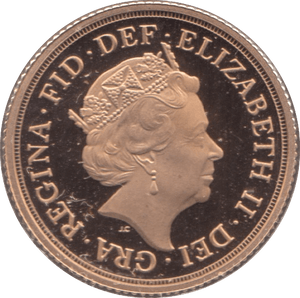 2015 GOLD SOVEREIGN 5TH PORTRAIT ( PROOF ) - Sovereign - Cambridgeshire Coins