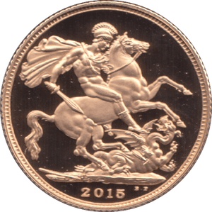 2015 GOLD SOVEREIGN ( PROOF ) - Sovereign - Cambridgeshire Coins