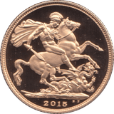 2015 GOLD SOVEREIGN ( PROOF ) - Sovereign - Cambridgeshire Coins